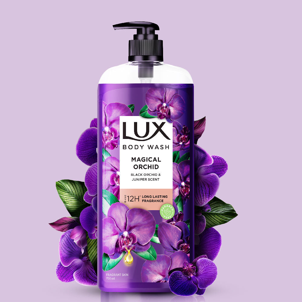Black Orchid Fragrance & Juniper Oil Bodywash Shower Gel