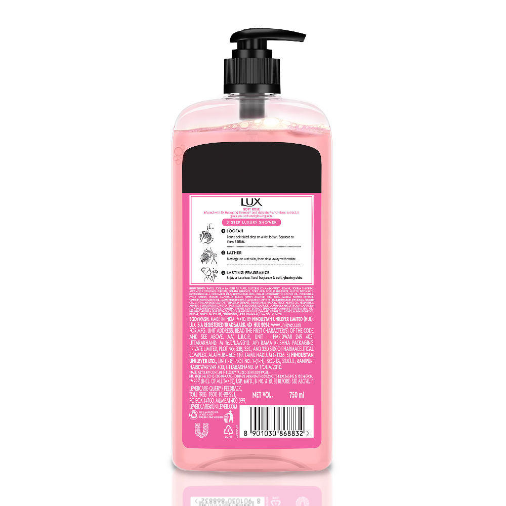 French Rose Fragrance & Almond Oil Bodywash Shower Gel