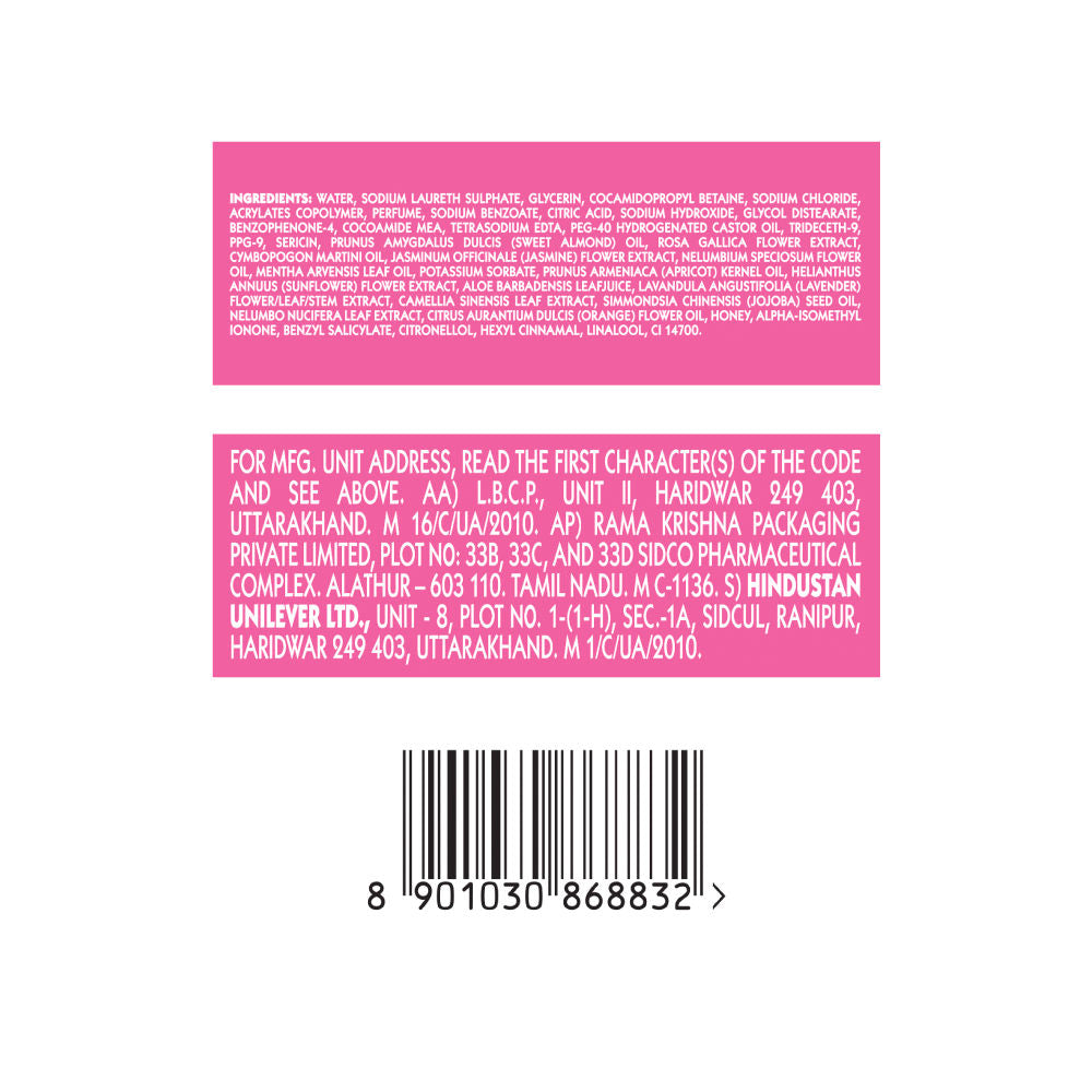 French Rose Fragrance & Almond Oil Bodywash Shower Gel