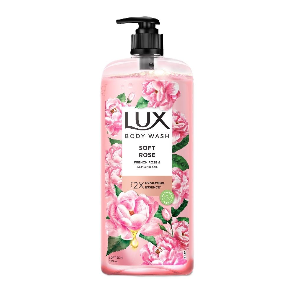 French Rose Fragrance & Almond Oil Bodywash Shower Gel