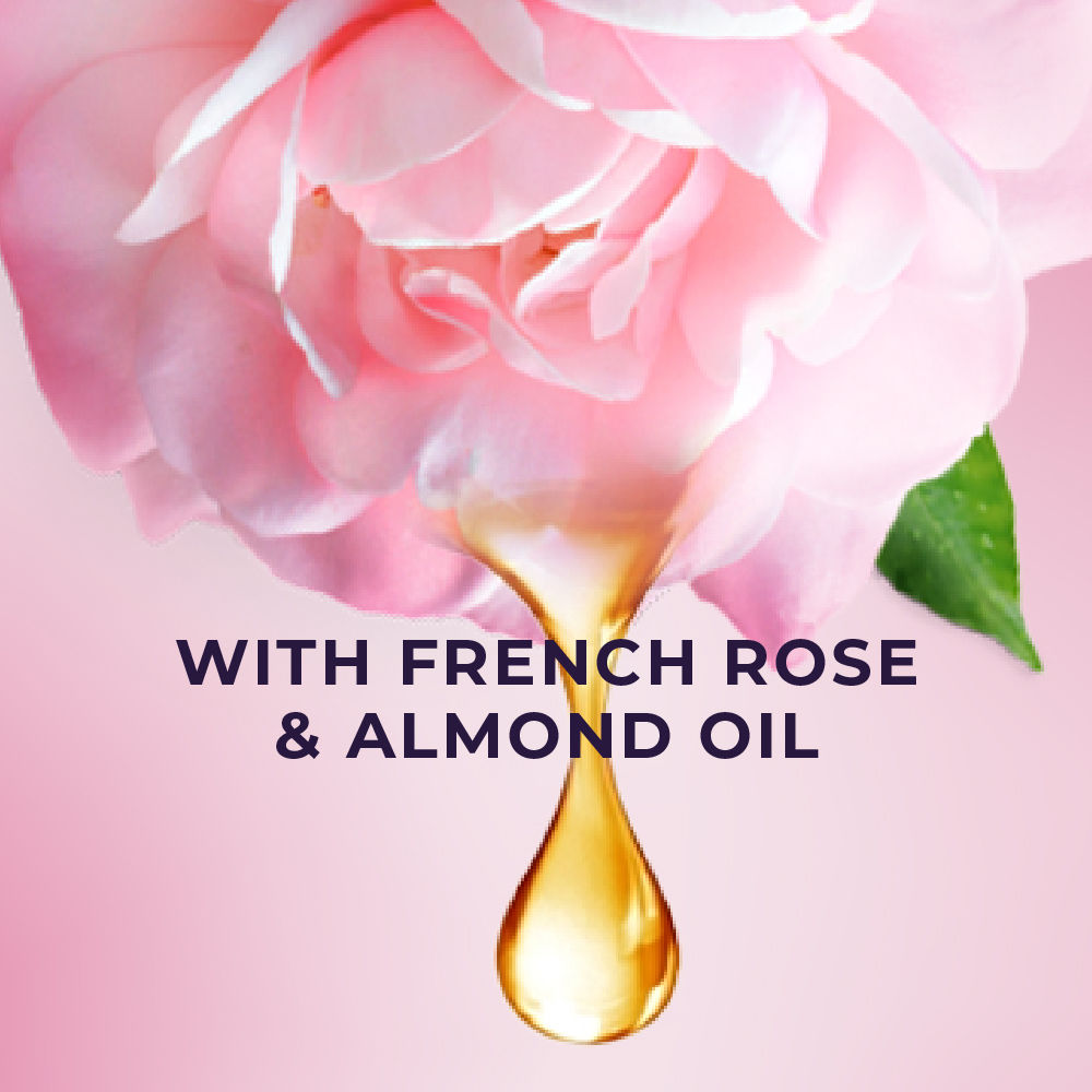 French Rose Fragrance & Almond Oil Bodywash Shower Gel