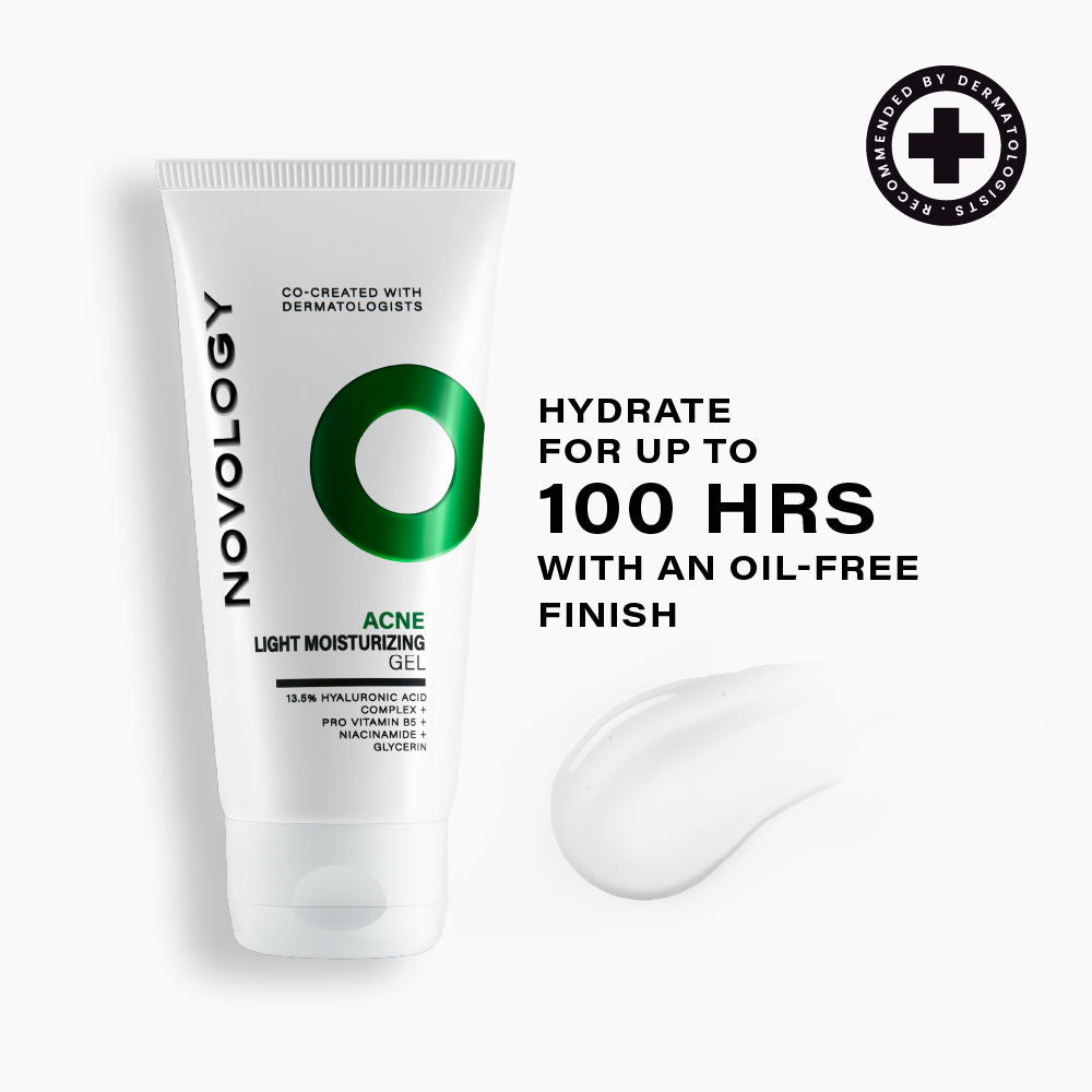 Acne Light Moisturizing Gel For Oily, Acne Prone Skin, Upto 100 Hours Of Hydration