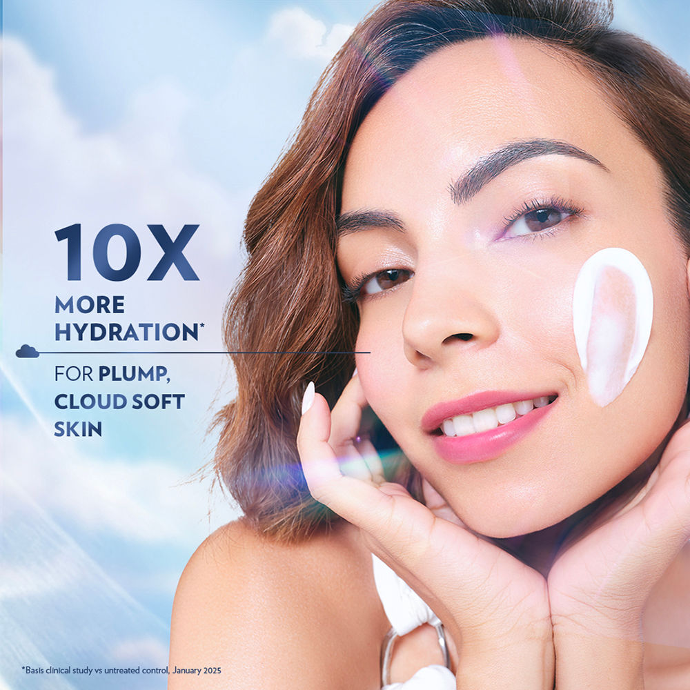 Cloud Soft Light Moisturiser,100 Hours Non-Sticky Hydration,Ceramides & Hyaluron