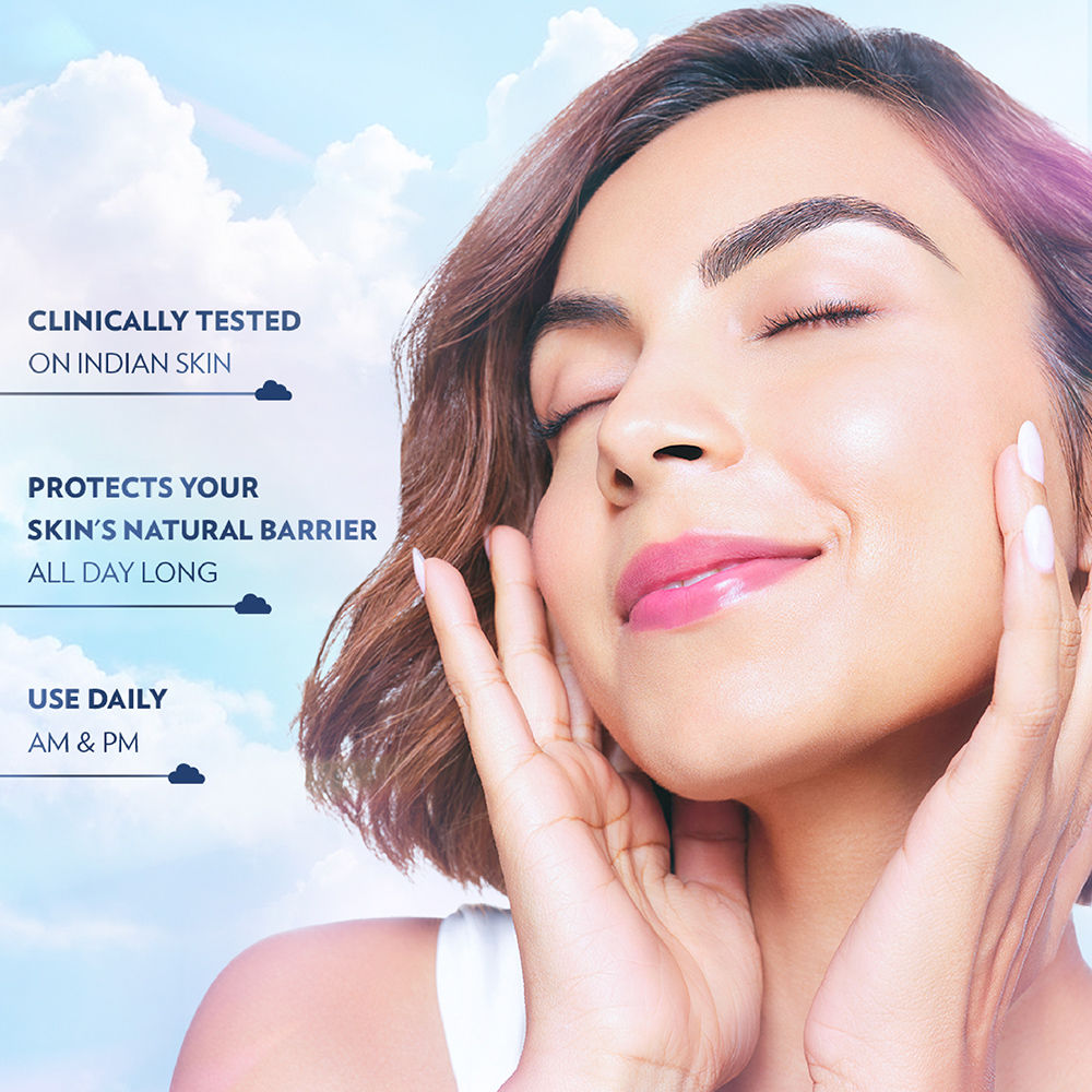 Cloud Soft Light Moisturiser,100 Hours Non-Sticky Hydration,Ceramides & Hyaluron