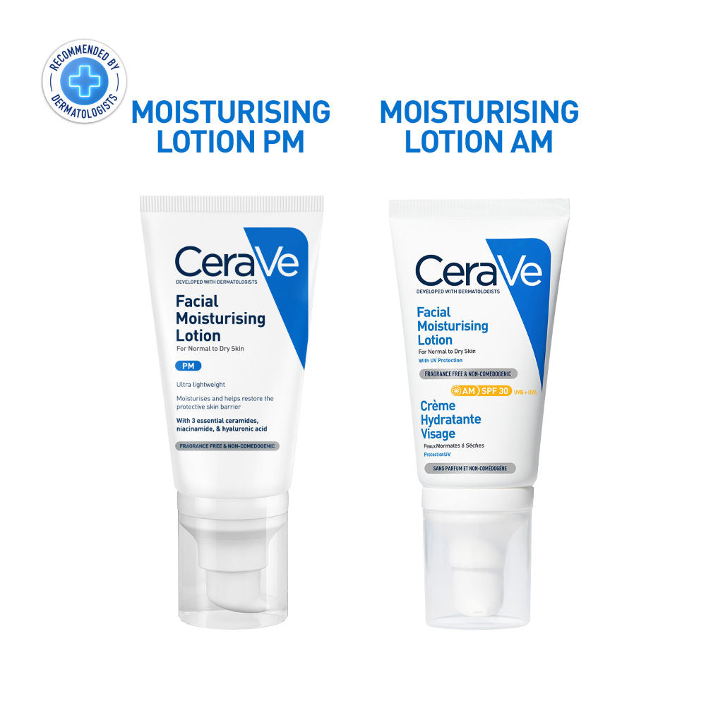 PM Facial Moisturizer Lightweight Night Cream with Ceramides, Niacinamide & Hyaluronic Acid