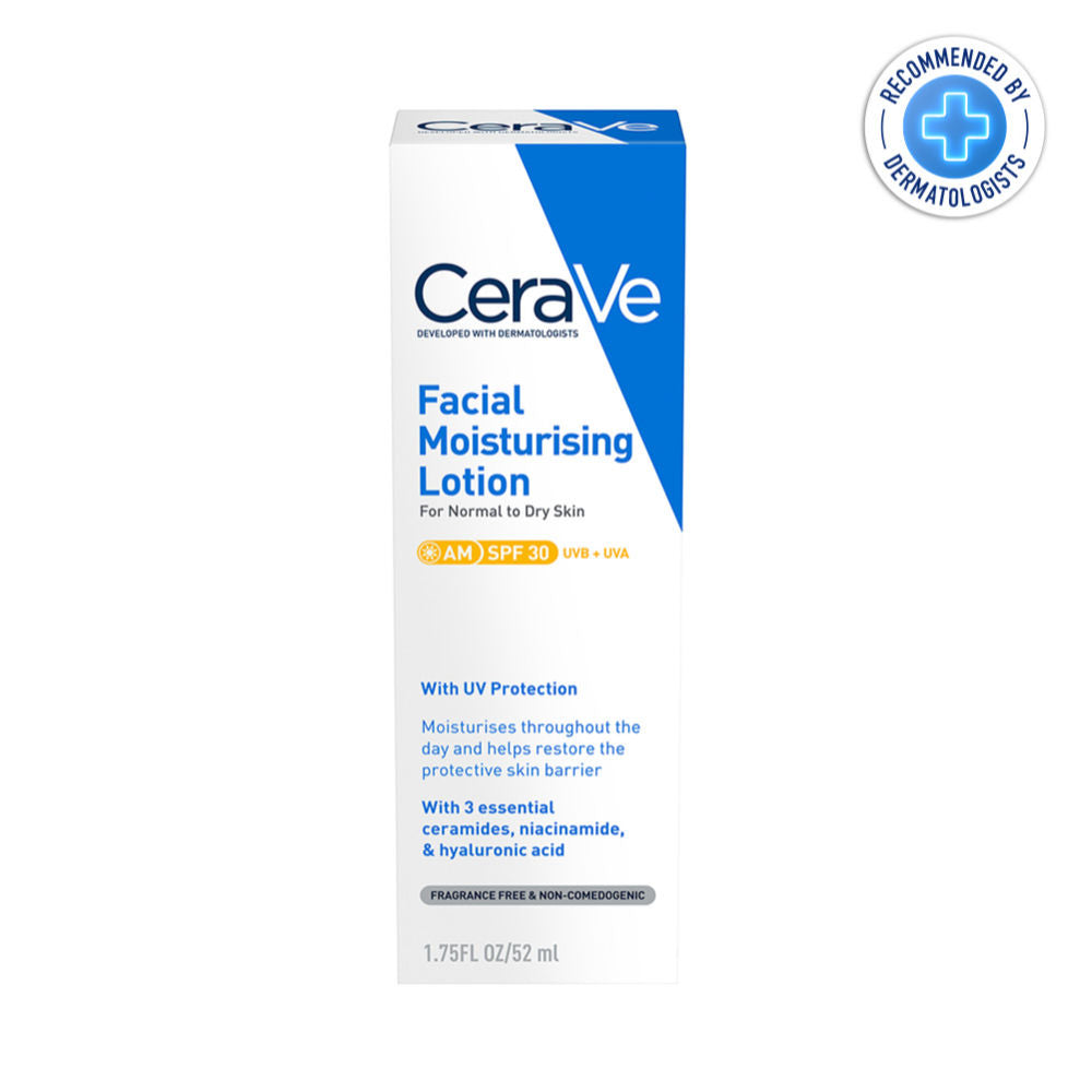 AM Facial Moisturizer With Sunscreen SPF 30 UVB + UVA, Dermatologist Recommended Day Cream