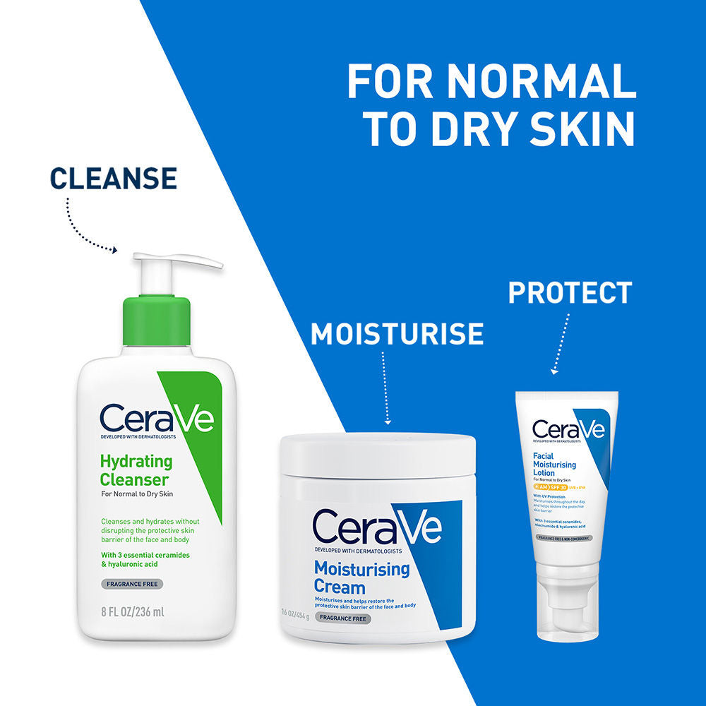 AM Facial Moisturizer With Sunscreen SPF 30 UVB + UVA, Dermatologist Recommended Day Cream