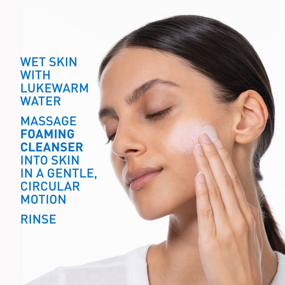 Foaming Cleanser Face Wash For Oily Skin with Ceramides, Dermatologist Recommended
