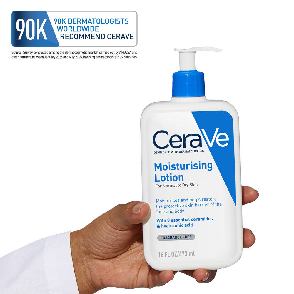 Moisturizing Body Lotion for Normal to Dry skin with Ceramides, Dermatologist recommended
