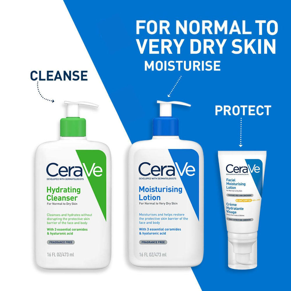 Moisturizing Body Lotion for Normal to Dry skin with Ceramides, Dermatologist recommended