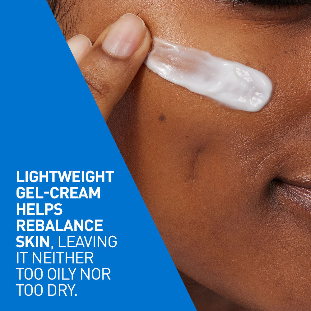 Oil Control Gel-Cream Lightweight Moisturizer For Oily & Combination Skin With Shine Control