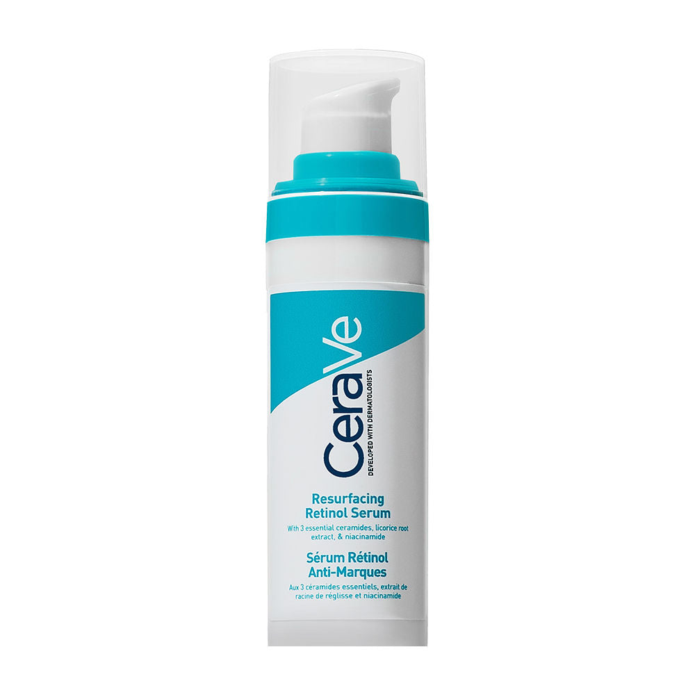 Resurfacing Retinol Serum, Reduces Acne Marks with Licorice Root Extract & Niacinamide