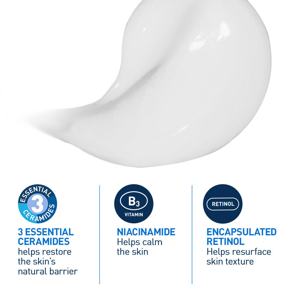 Resurfacing Retinol Serum, Reduces Acne Marks with Licorice Root Extract & Niacinamide
