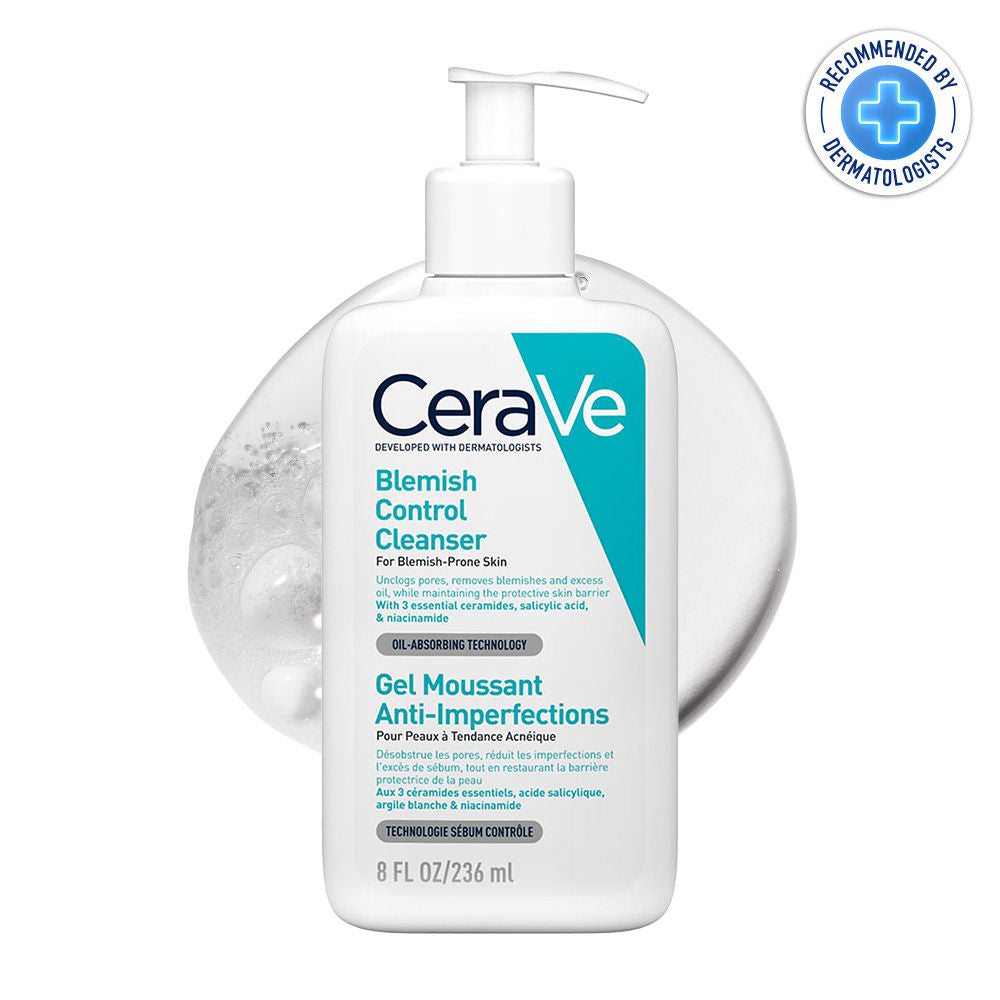 Blemish Control Cleanser With 2% Salicylic Acid & Niacinamide For Acne-Prone Skin