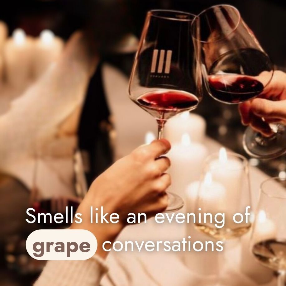Grape Intense Eau De Parfum Bold, Fruity & Spicy Unisex Evening Fragrance