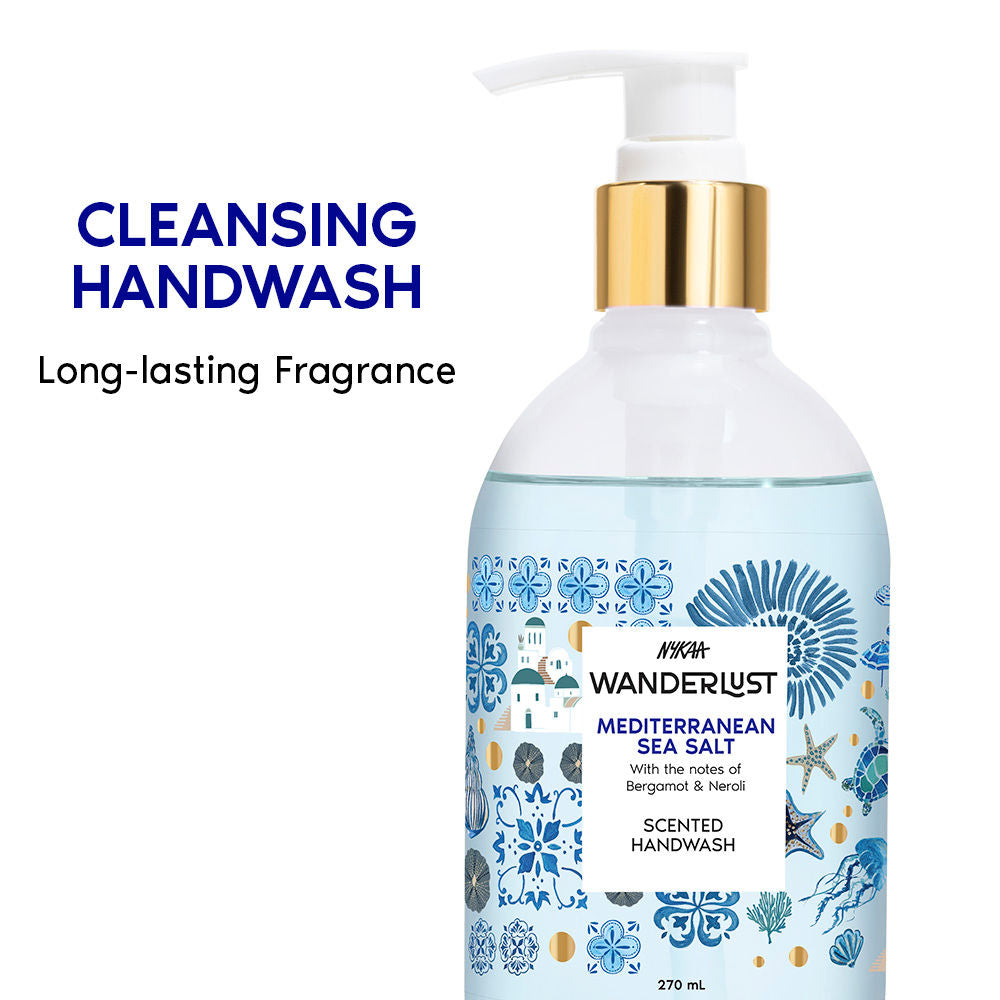 Nykaa Wanderlust Handwash - Mediterranean Sea Salt
