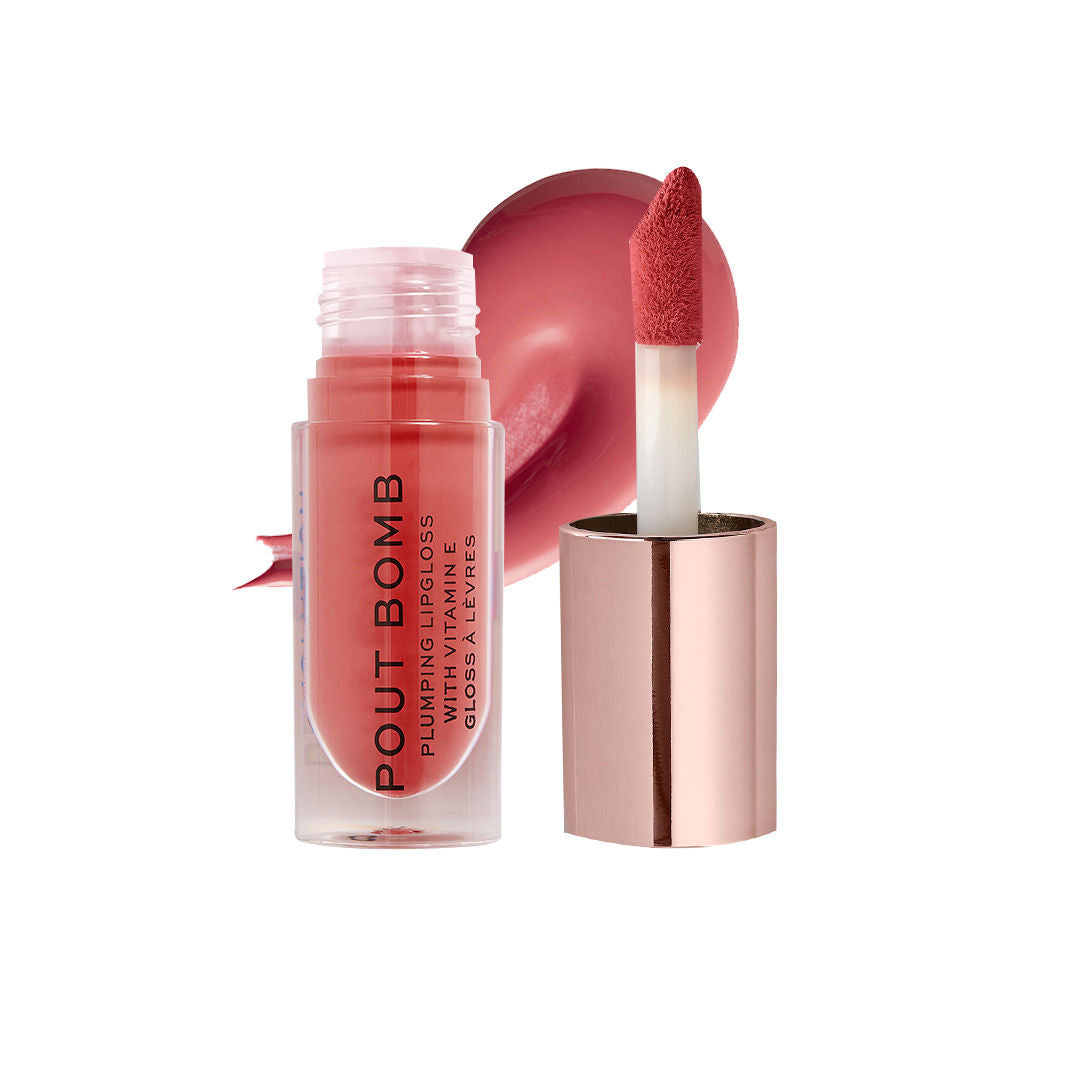 Pout Bomb Plumping Gloss - Peachy Coral