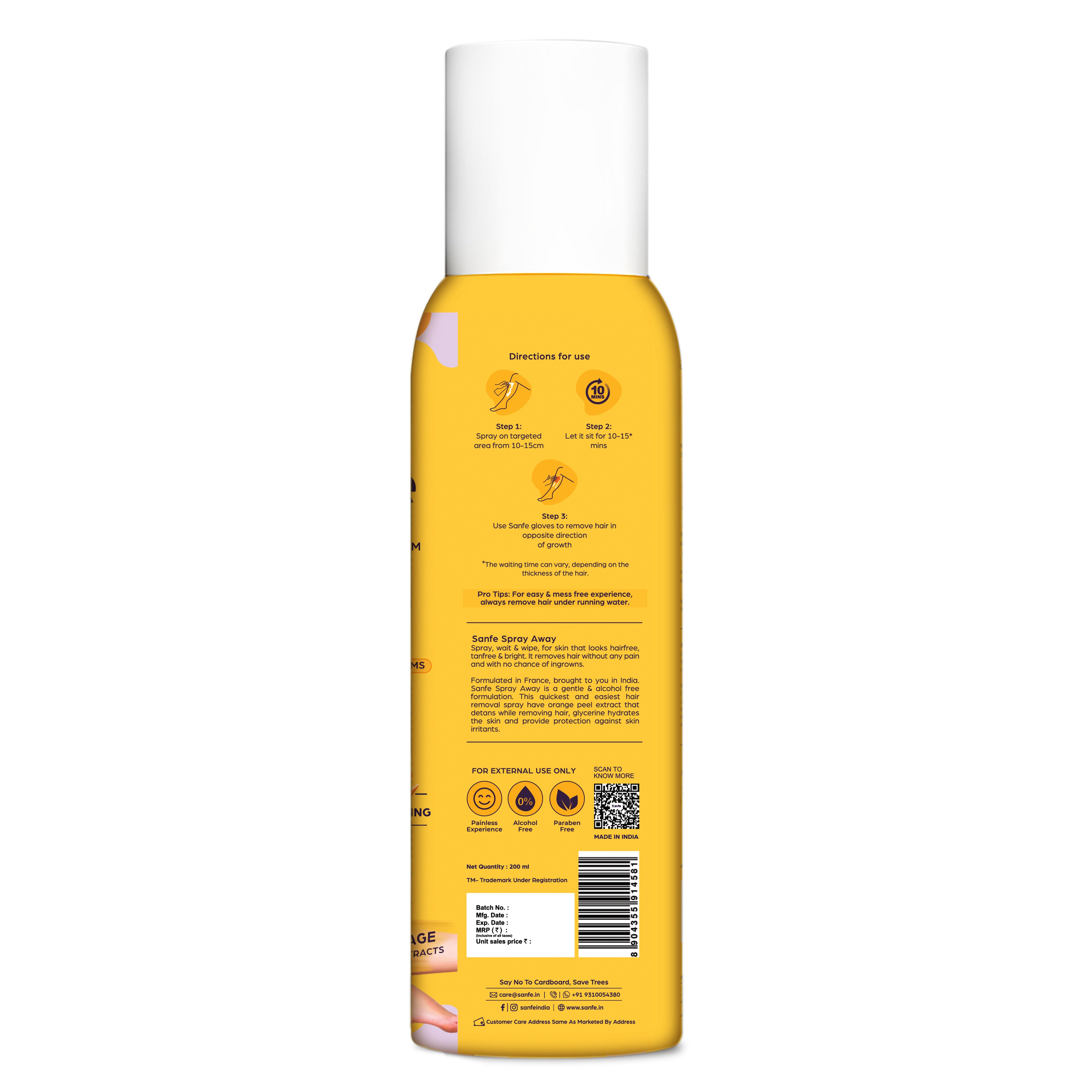 Spray Away Hair Removal Spray
