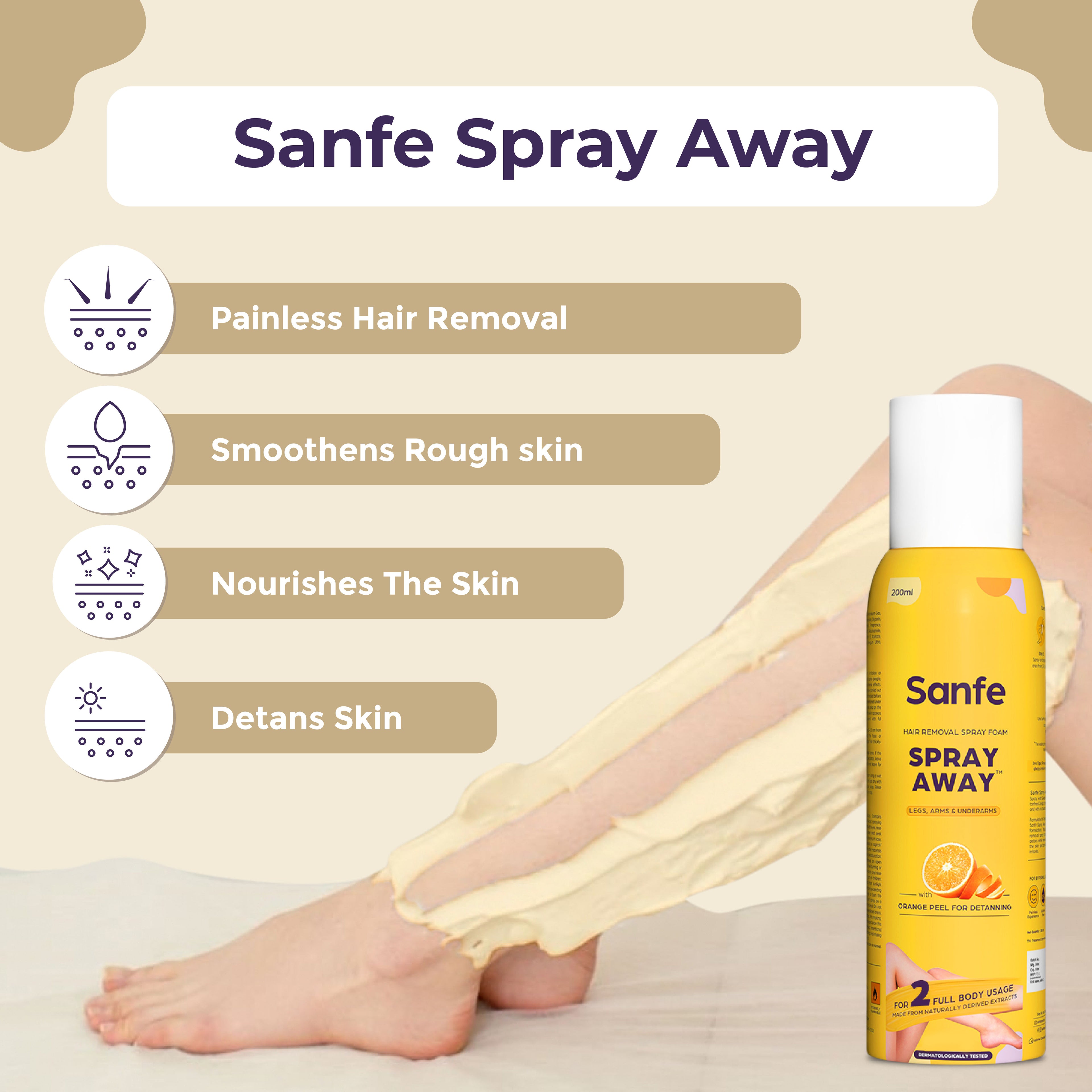 Spray Away Hair Removal Spray