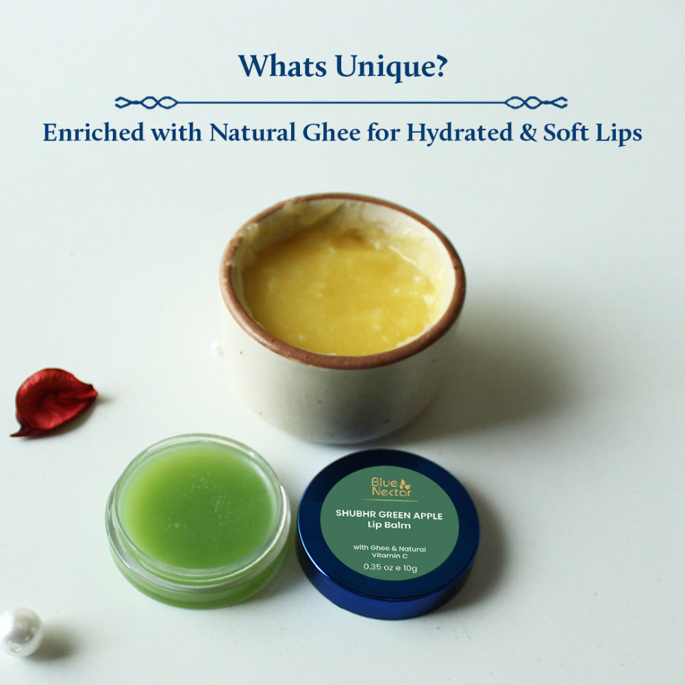 Shubhr Green Apple Lip Balm