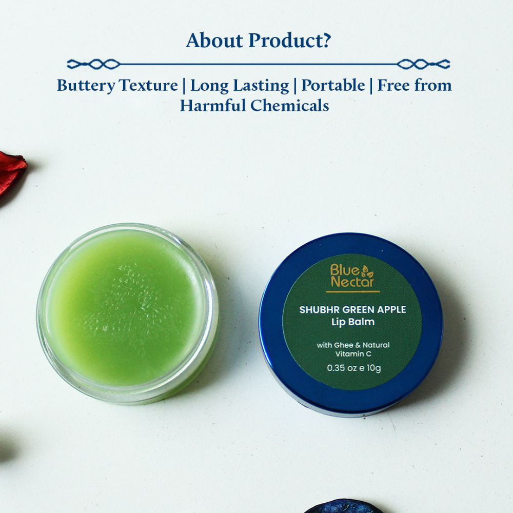 Shubhr Green Apple Lip Balm