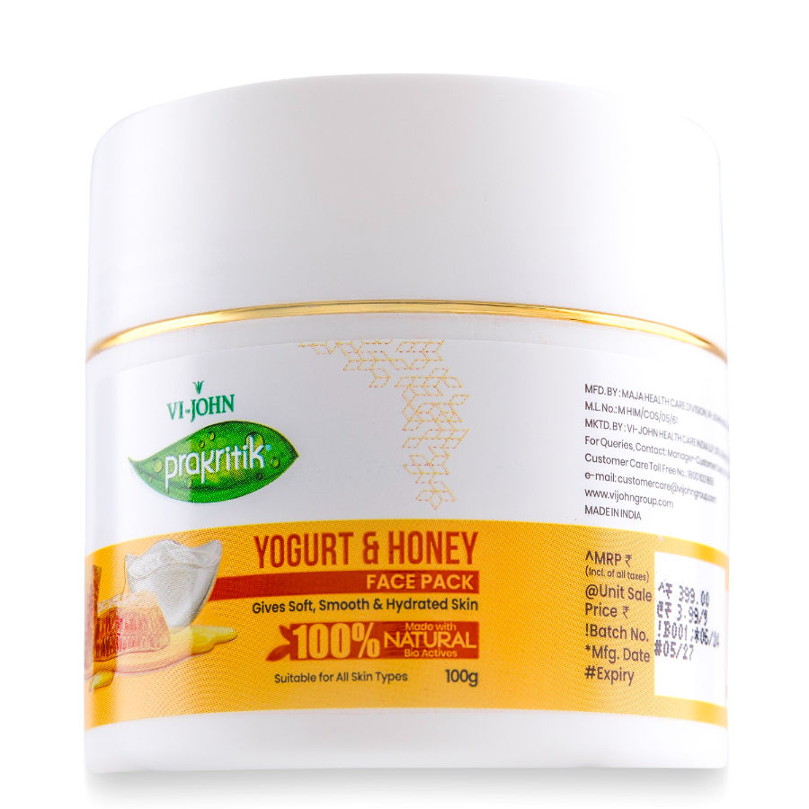 Prakritik Yogurt & Honey Face Pack