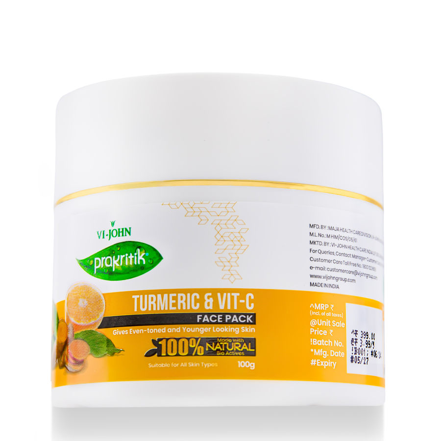 Prakritik Vitamin C & Turmeric Face Pack