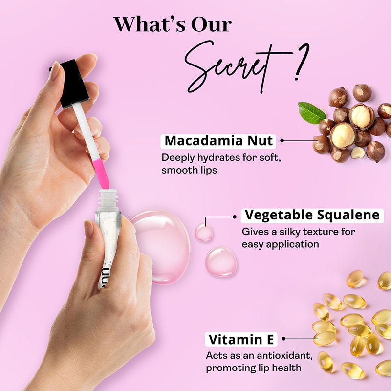 Abracadabra pH Lip & Cheek Gloss Oil Color Changing, Hydrating & Non-Sticky Lip Gloss