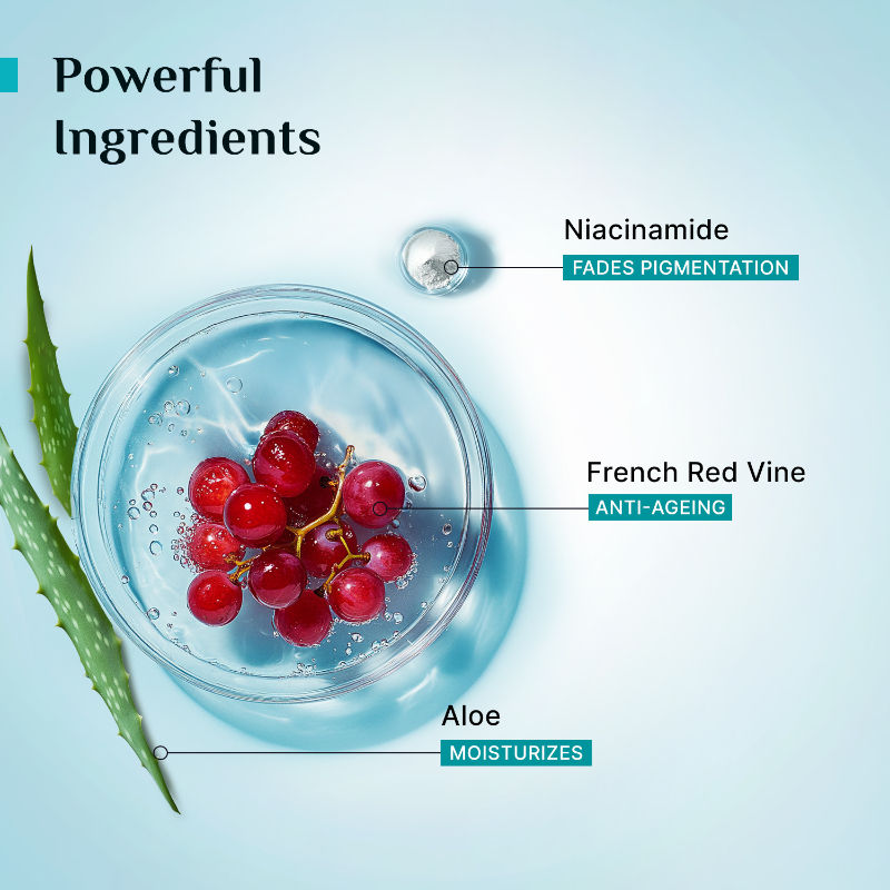 Red Vine Face Mist & Toner with Vitamin B3 & Aloe