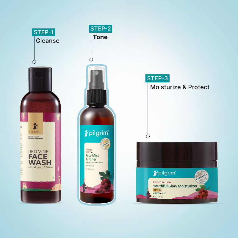 Red Vine Face Mist & Toner with Vitamin B3 & Aloe