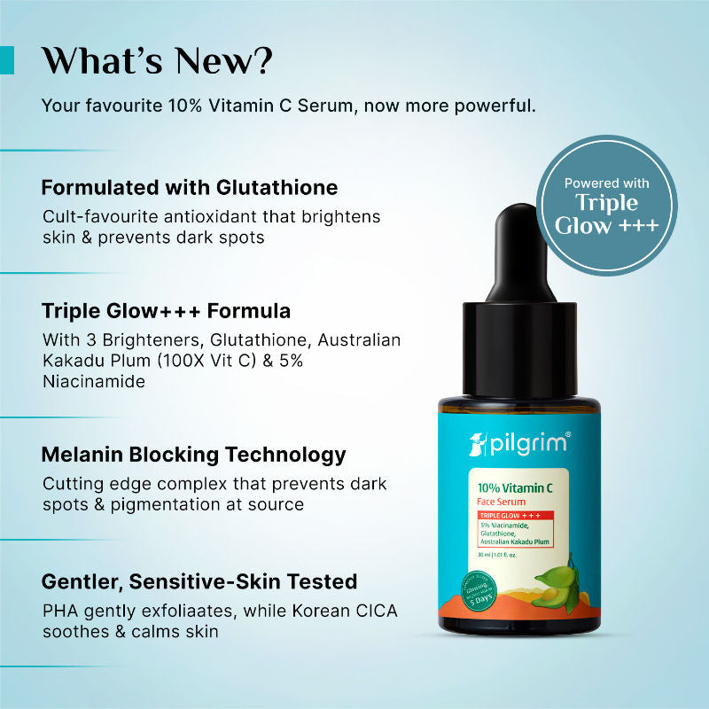 10% Vitamin C Face Serum For Daily Brightness