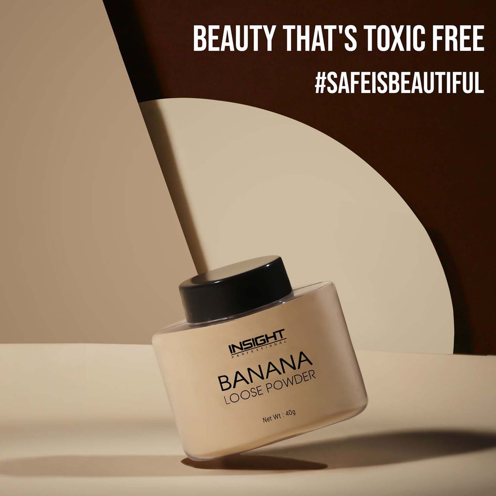 Banana Loose Powder, Oil Control Formula, Long-Wear Matte Finish