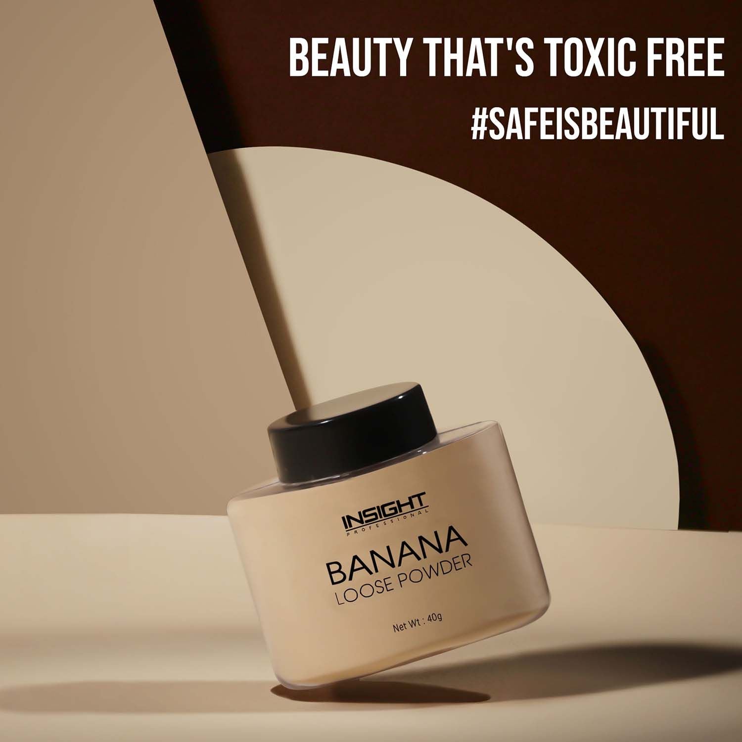 Banana Loose Powder, Oil Control Formula, Long-Wear Matte Finish