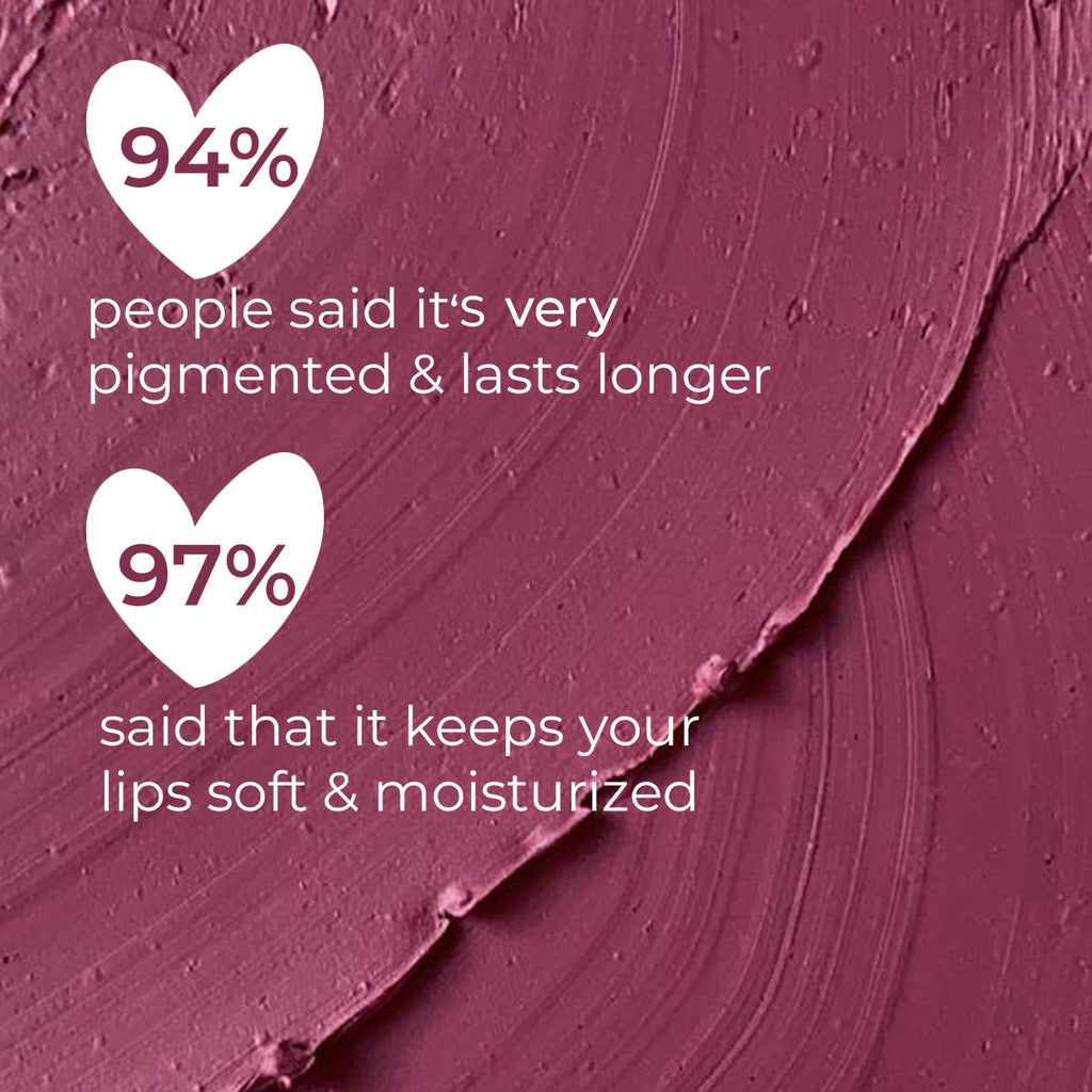 24 Hrs Non Transfer Matte Lipstick, Creamy Texture Matte Finish, Waterproof