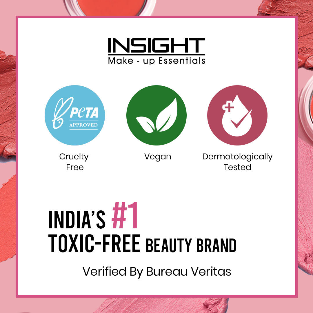 Blusher With Vitamin E, Multi Use Super Pigmented, Dewy Finish