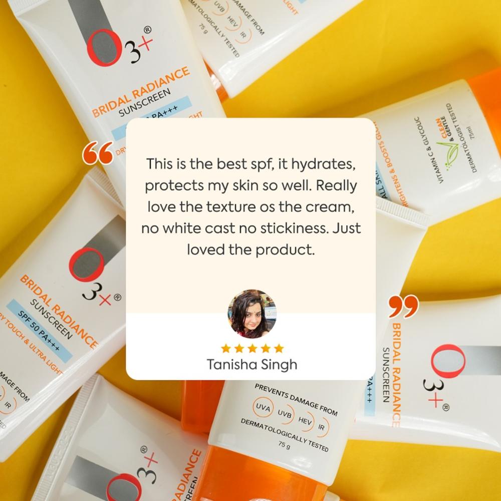 Professional Bridal Radiance Sunscreen SPF 50 PA +++