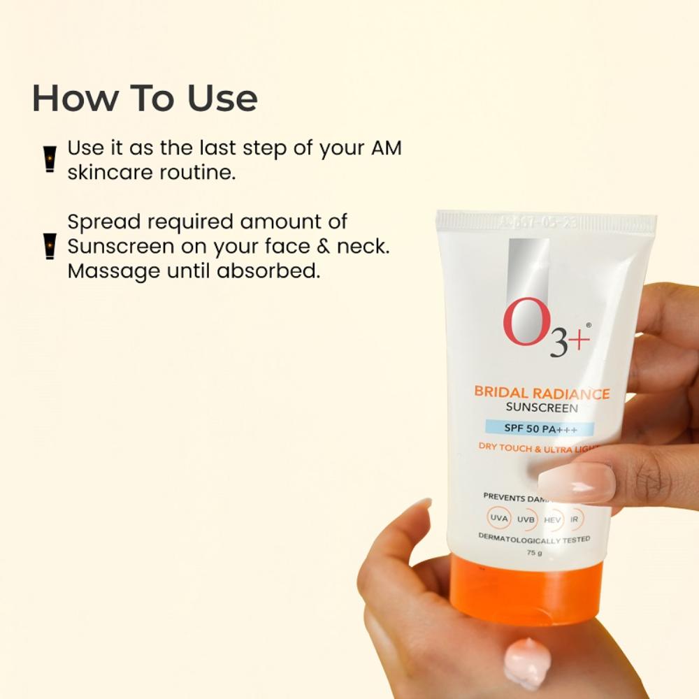 Professional Bridal Radiance Sunscreen SPF 50 PA +++