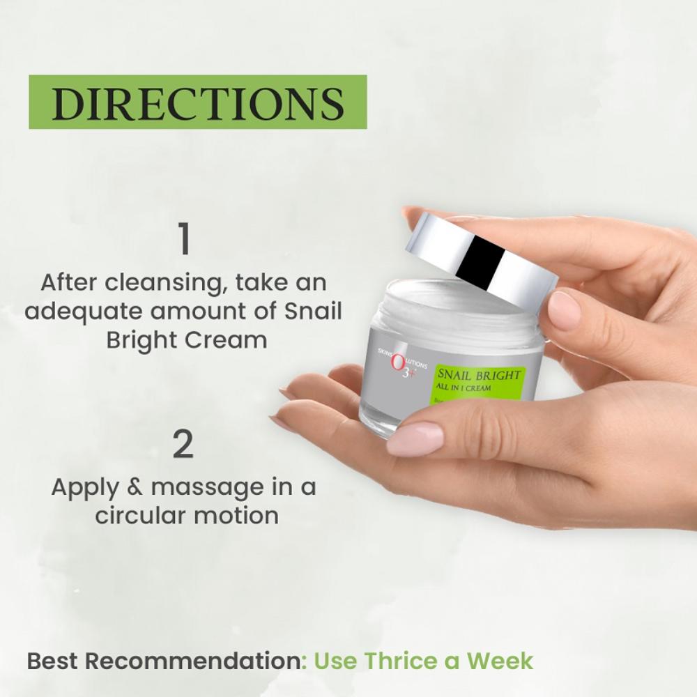 Snail Bright Mucin Gel Cream Moisturiser For Korean Glass Glow & Barrier Repair
