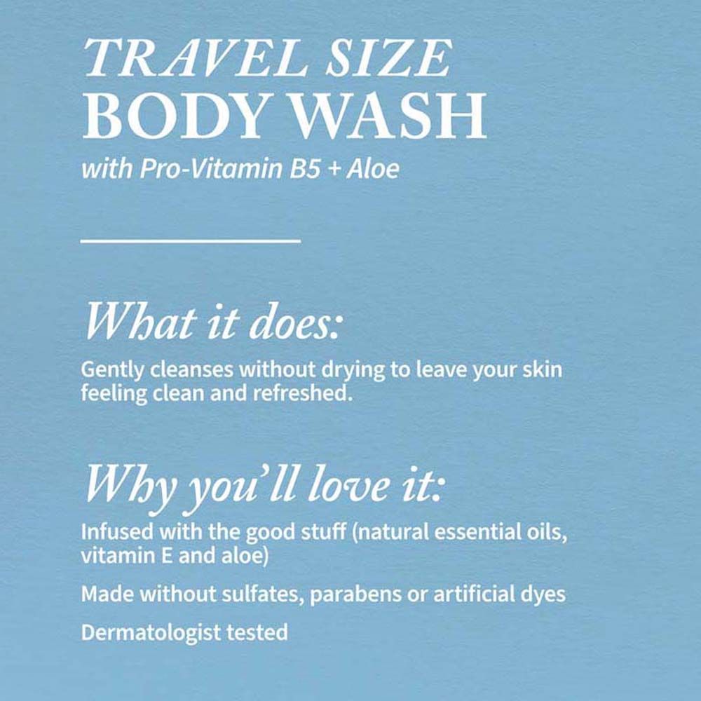 Into The Night Travel Size Body Wash