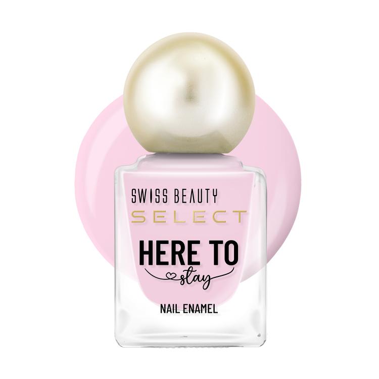 Select Here To Stay Nail Enamel - Pink Puff