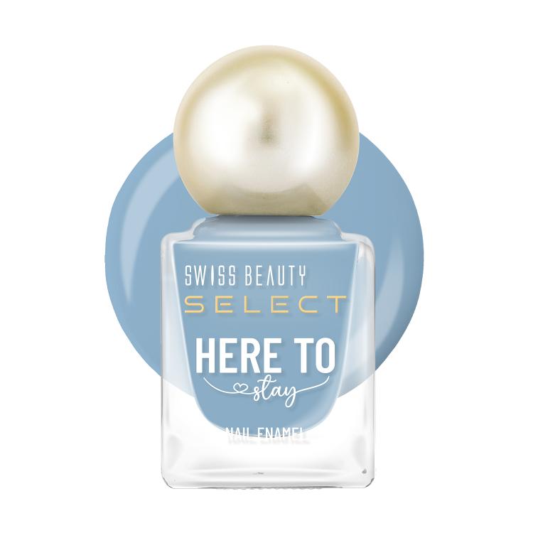 Select Here To Stay Nail Enamel - Cadet Teal