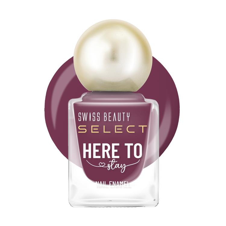 Select Here To Stay Nail Enamel - Warm Pink