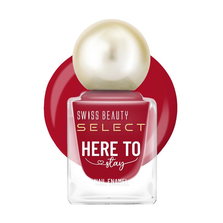 Select Here To Stay Nail Enamel - Spicy Cherry