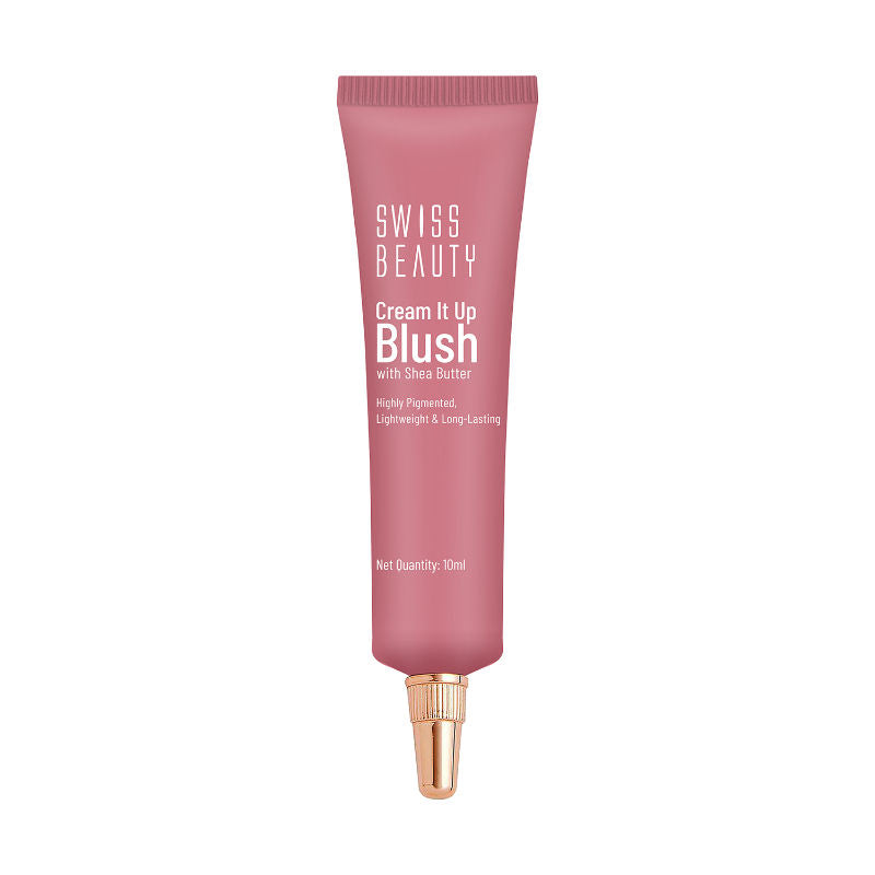 Cream It Up Blusher With Shea Butter , Multi-Functional , Matte Finish