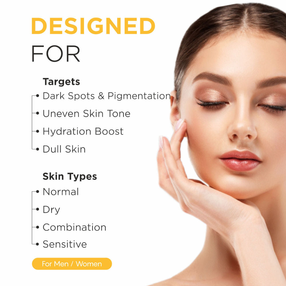 Phytoderma Face Serum With 2% Alpha Arbutin & Pineapple Extract Reduces Dark Spots
