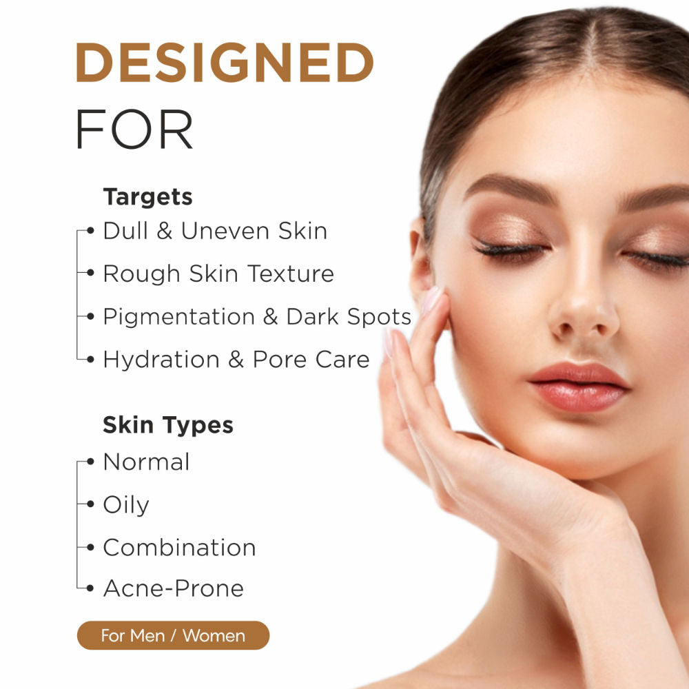Phytoderma Face Serum With 10% Glycolic Acid & 2% Niacinamide For Dull & Rough Skin