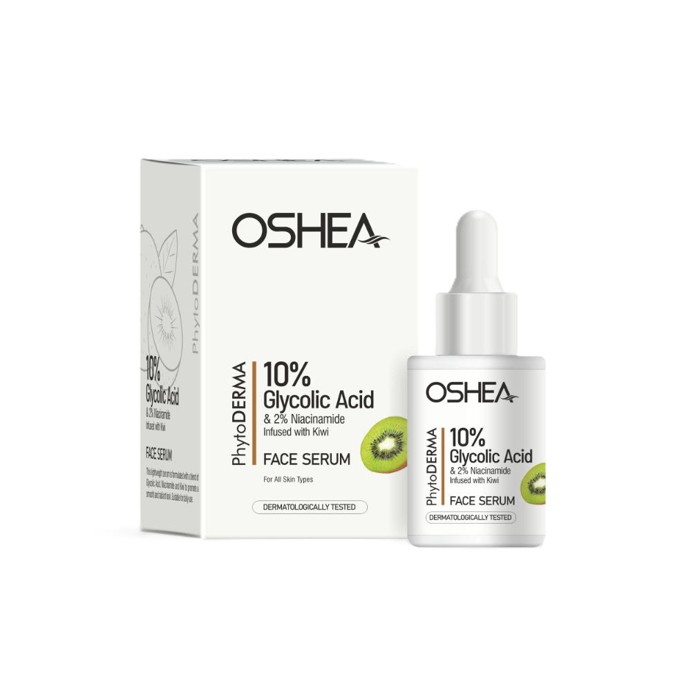 Phytoderma Face Serum With 10% Glycolic Acid & 2% Niacinamide For Dull & Rough Skin