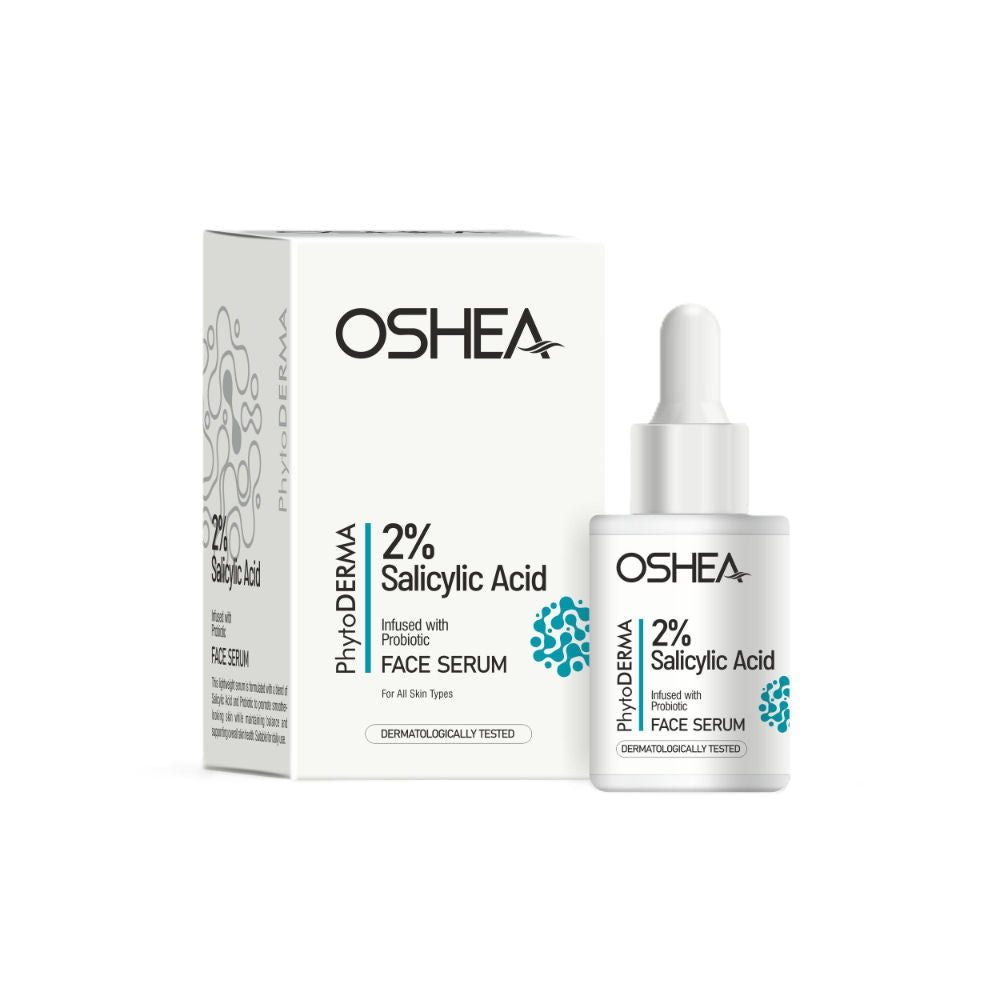 Phytoderma Face Serum With 2% Salicylic Acid & Probiotics Reduces Rough & Uneven Skin