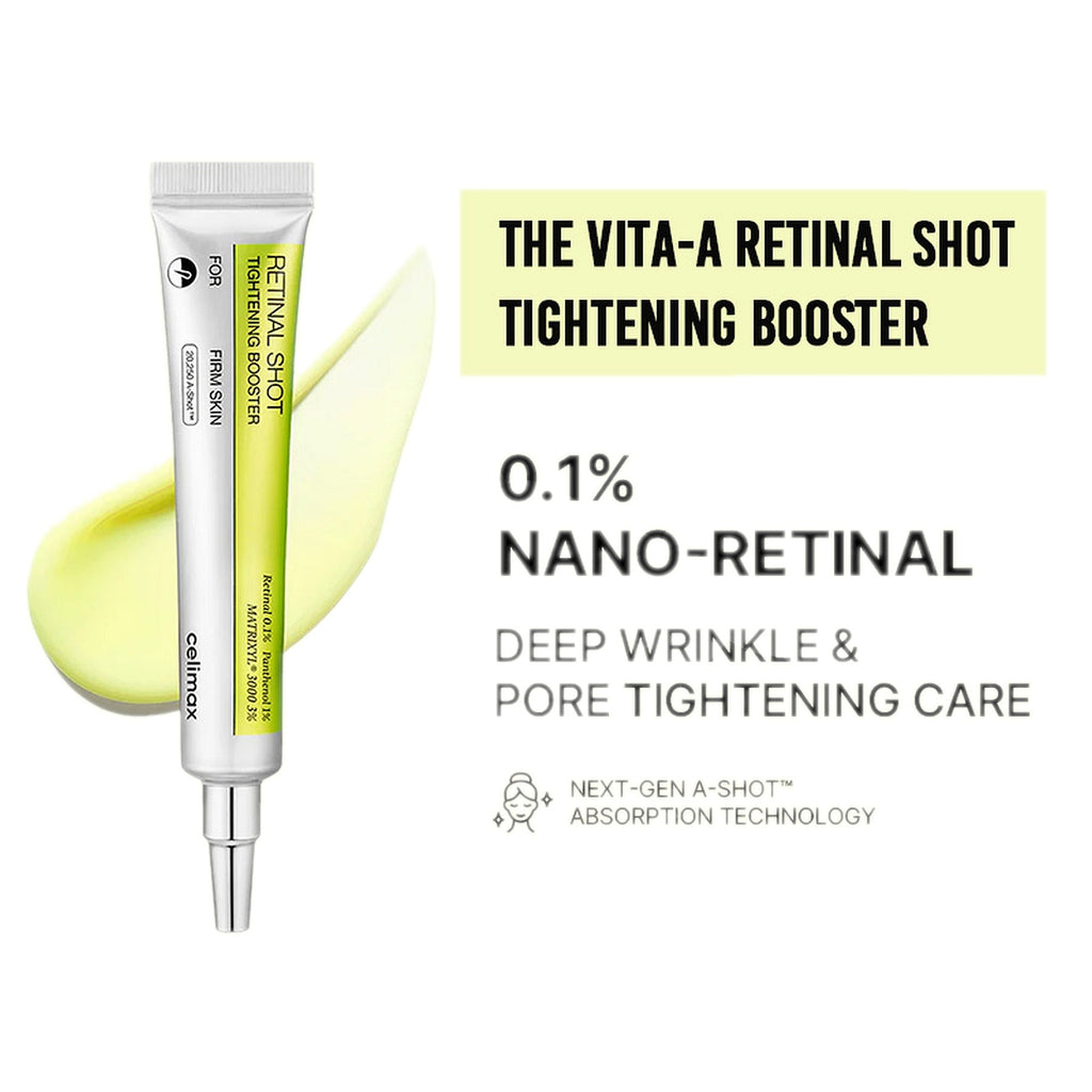 The Vita-A Retinal Shot Tightening Booster, For Anti-Aging, Dark Spots & Wrinkles