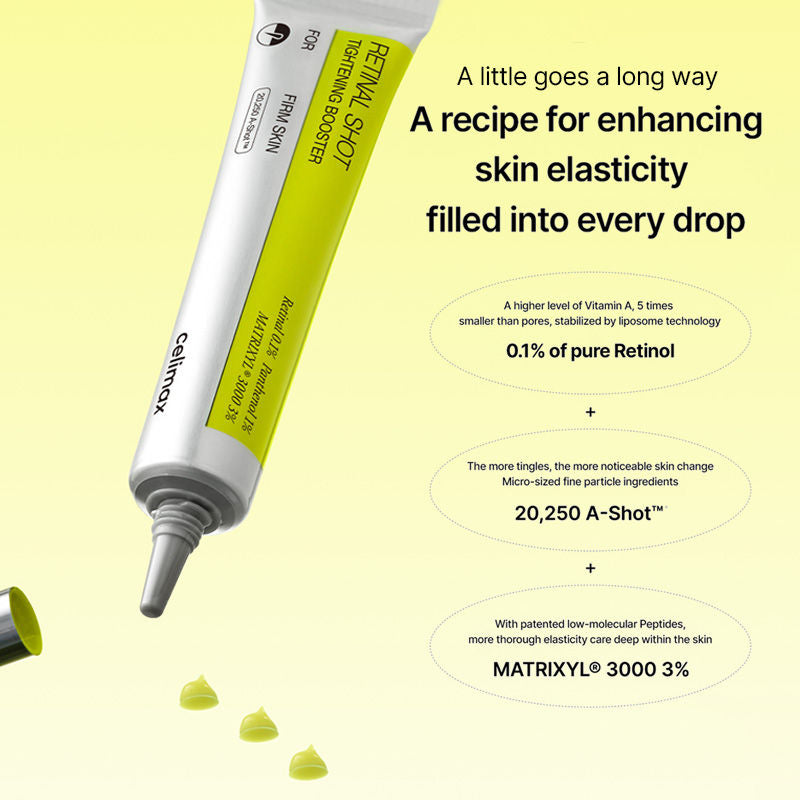 The Vita-A Retinal Shot Tightening Booster, For Anti-Aging, Dark Spots & Wrinkles